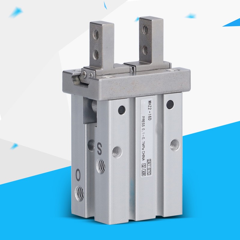 Gripper Pneumatic Cylinder Double Action Parallel Grippers Cylinders MHZ2‑16D M5‑0.8