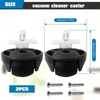 Zafina-UP Grey and Black Front Caster Wh-EEL Replacement Compatible for