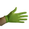 Green Mamba Nitrile Biodegradable Gloves Extra Large Hi-Vis Green 100