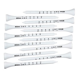 Dovhmoh 100pcs Golf Tees Wood Long Tall Golf Tees 83mm Christmas Father's Day Grandpa Birthday Gift for Men