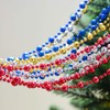Vpang Round Crystal Pearls Beads String Garland for Christmas, Valentine,