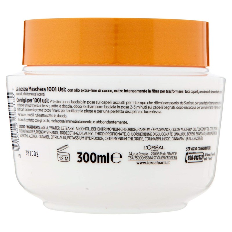 L'Oréal Paris Elvive Care Mask with Fine Coconut Oil for