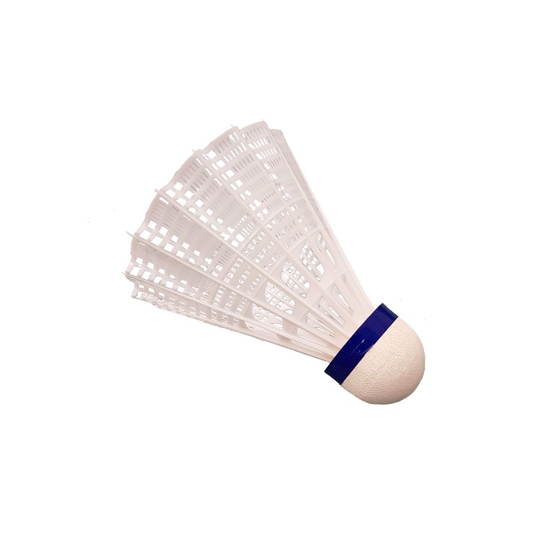 Quill Ashaway Badminton Shuttlecocks - White - Durable Plastic, Nylon