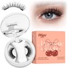 Higu Clace Magnetic Eyelashes Natural Look, Reusable 1 Pair Magnet