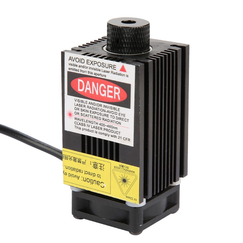 FA02 1600mW 445nm Focusable Blue Laser Module with Power Adapter