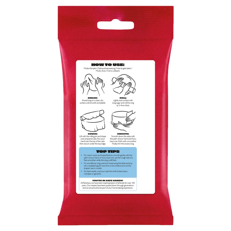 Renshaw pasta di zucchero azzurra 250gr