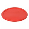 Pyrex 323-PC 1.5qt Red Round Plastic Storage Lid Cover for