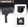 labwork Trailer Dual Hitch Extension 2in Receiver Adjustable 2in and
