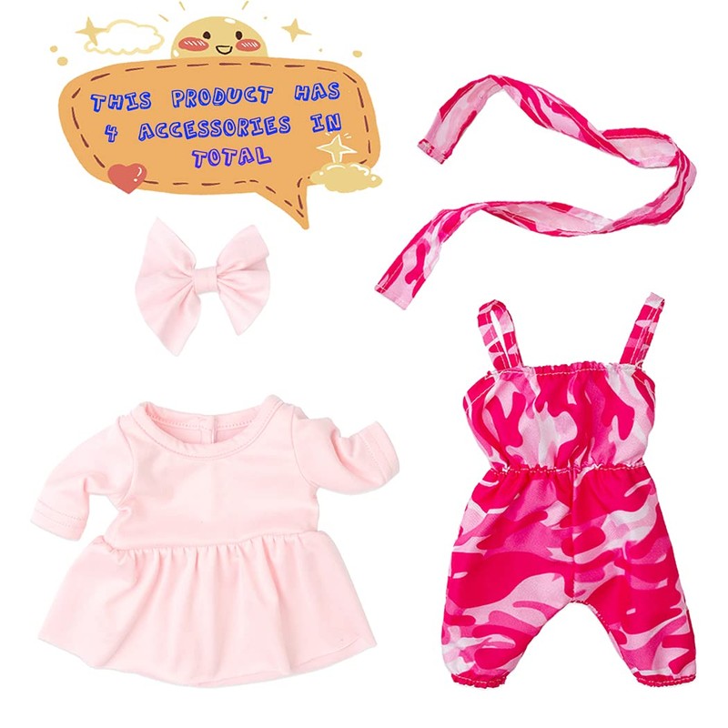 12インチ リアルな黒色のベビーガール人形 おもちゃ アフリカ系アメリカン 洗えるシリコンベビードール 人形服2セット付き (人形1枚のみ)