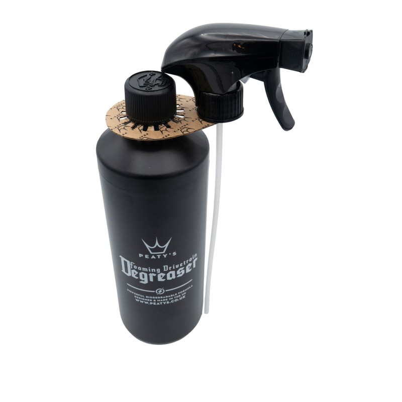 Peaty's Foaming Drivetrain Degreaser- High Strength Biodegradable Bicycle Cassette and