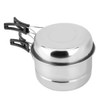 Stainless Steel Portable Outdoor Travel Camping Picnic Cookware Cooking Pot