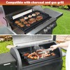 Skyflame 23"x16" Universal Grill Flat Top Griddle, Ceramic Coating Nonstick