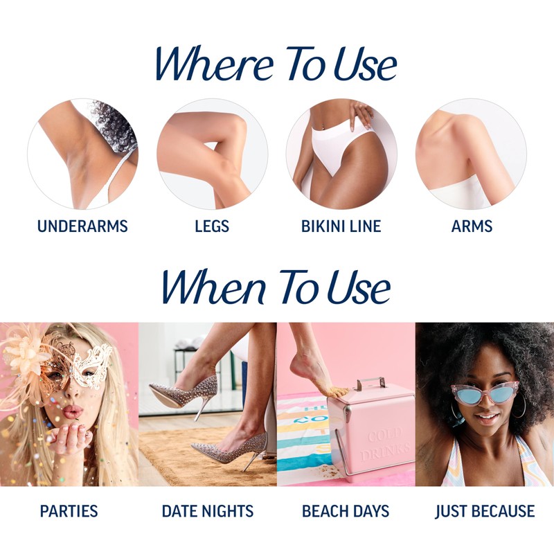 VEET Sugar Wax Strips For Women's Body Hair Removal, Bikini