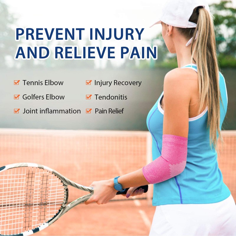 AVIDDA Elbow Support for Women (Single Sleeve), Antislip Elbow Compression
