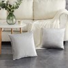 Decor Throw Couch Pillow Covers,Sofa Cushion Silver Grey Pillow Covers,Velvet