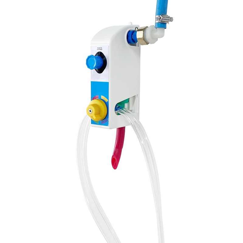 4-Prod Spray Bottle Proportioner, Cleaning Chemical Dilution Dispenser for Application