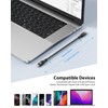 SOOPII 6-Pack 0.7Ft Short USB C to USB C Cable,