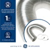 GE Appliances 8-Foot Flexible Metal Dryer Duct, WX08X10086, Genuine OEM
