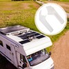 Gatuida 2pcs Rv Gutter Spout Extensions Rainwater Drainage for Efficient