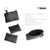 Key Case PU 310, Artificial leather, black