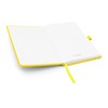Notes London Plain Page A5 Notebook, White Unlined Blank Pages,