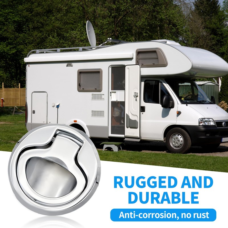 Pull Lock Furniture Lock for Camping Boat Caravan Flush Hatch