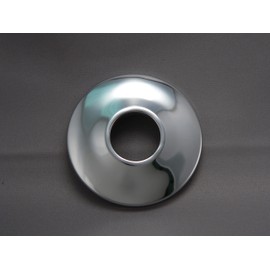 Keeney Chrome Plated Metal Shallow Flange for 3/4" Copper Pipe, 7/8" OD