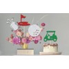 KEWUFD Golf Theme Birthday Centerpiece Sticks, Baby Shower Hole in