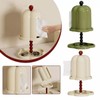 AIMALL 14.57-Inch Retro Tissue Box with Double-Layer Storage, Dustproof Paper