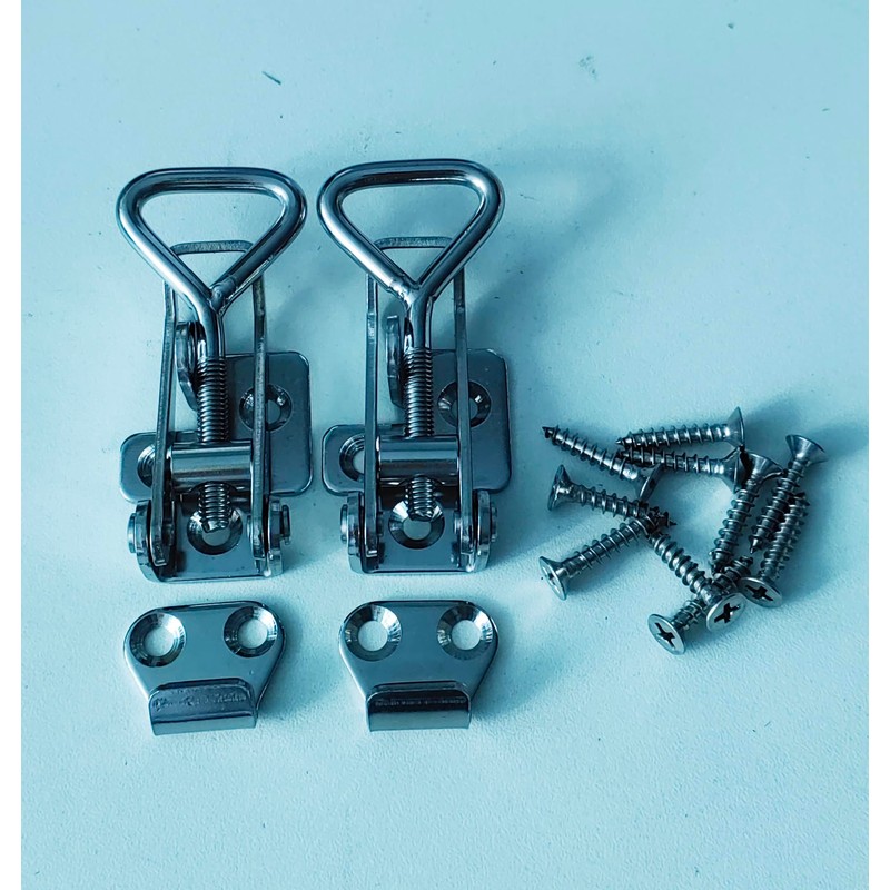 Adjustable Latch Buckle Cabinet Boxes Lever Handle Toggle Catch Latch