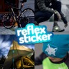 Reflexsticker Triangles Classic Edition in 6 Colours to Choose From