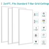 WYZM 4PACK 2x4FT LED Panel Light,75W 5000K Drop Ceiling Light