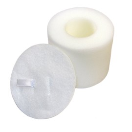 HQRP 2-pack Filter Kit (Foam & Felt) compatible with Shark APEX AX950 AX951 AX952 AZ1000 AZ1000W AZ1002 AZ1002BRN ZU881 DuoClean Powered Lift-Away Vacuum, XFF650 Replacement