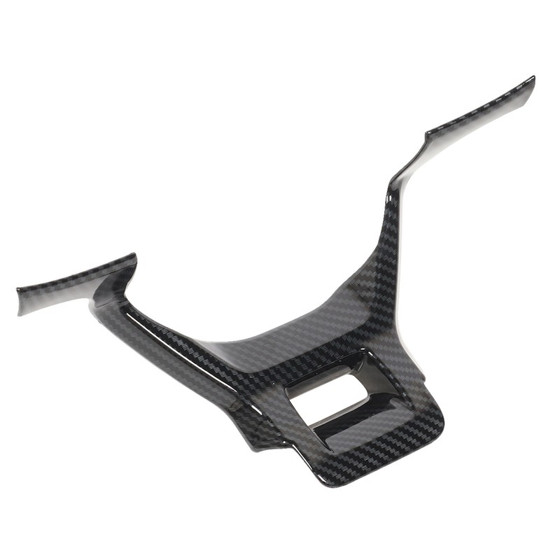 Steering Wheel Trim Decoration Carbon Fiber Style Interior Steering Wheel