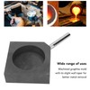 Casting Ingot Mold Round Gold Silver Melting Graphite Ingot Mold