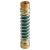 ANCLLO Garden Hose Coiled Spring Protector Solid Brass Connector Garden