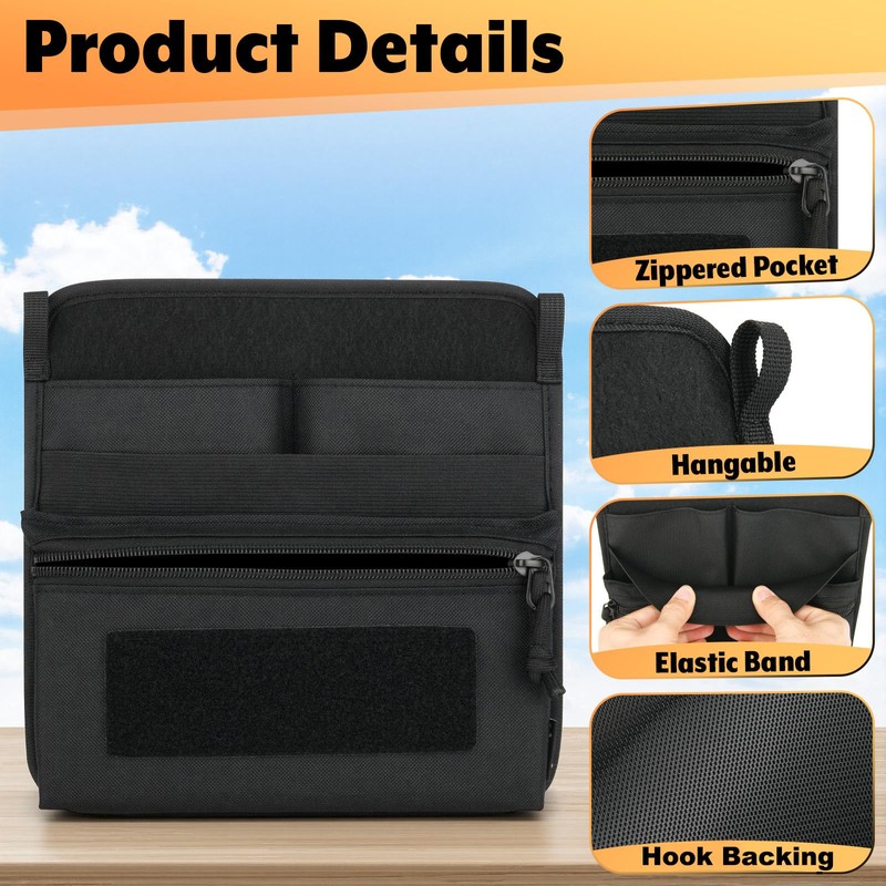 Easecos Tactical Bag Organizer Insert Pouch Modular Backpack Insert Panel