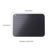 Kithchen Food Defrosting Plate Tray, Metal Aluminium Fast Defrosting Tray