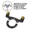 Steering Wheel External Buttons, Durable Shock Resistant External Horn Button