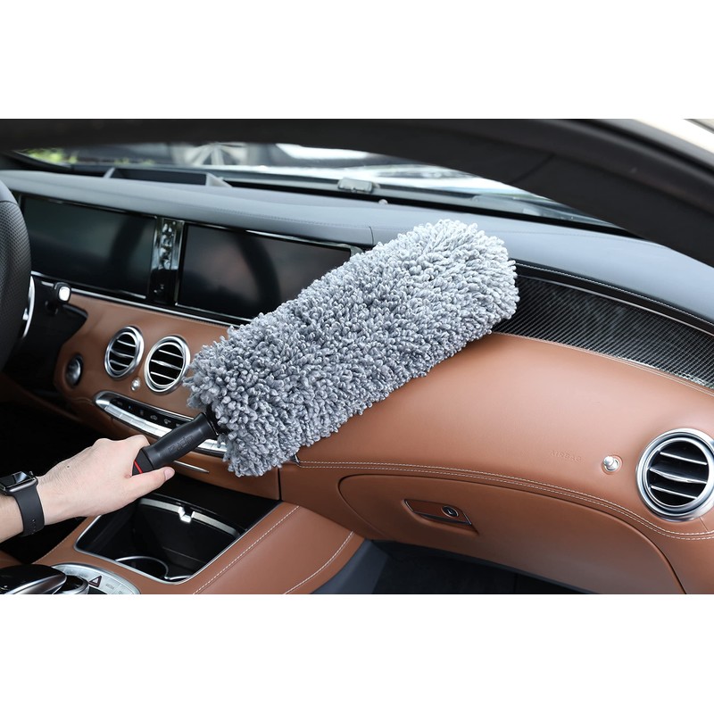 upra Ultimate Car Duster Kit，Best Microfiber Multipurpose Duster,Interior &Exterior Cleaning