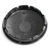 Volkswagen 571601171FOD Hub Cap (1 Piece) Wheel Hub Cover Black