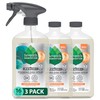 Seventh Generation Foaming Dish Spray, 3 Refills and 1 Sprayhead,