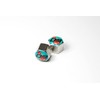 BIKE-label Motorcycle Valve Caps Compatible with Yamaha MT-03 Cyan Storm