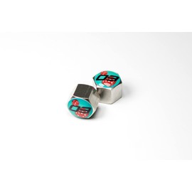 BIKE-label Motorcycle Valve Caps Compatible with Yamaha MT-03 Cyan Storm X400599VA Pack of 2