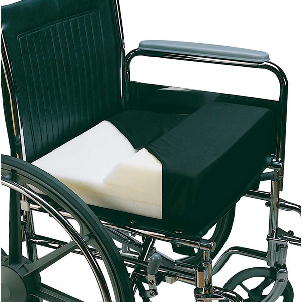 Skil-Care Soft Base Anti-Thrust Gel-Foam Cushion, 18" W x 16" D - Additional Comfort for Wheelchair or Geri-Chair Patients, Wheelchair Cushions and Accessories, 757115