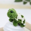 Sndperiexam Green Mini Sea Creatures Turtle Keychain Key Ring Cartoon