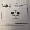 SunLink 4 SunLink Camper RV 12V Ceiling 2 Light Chandelier