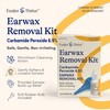 Foster & Thrive Earwax Removal Kit, Softens & Loosens Excess