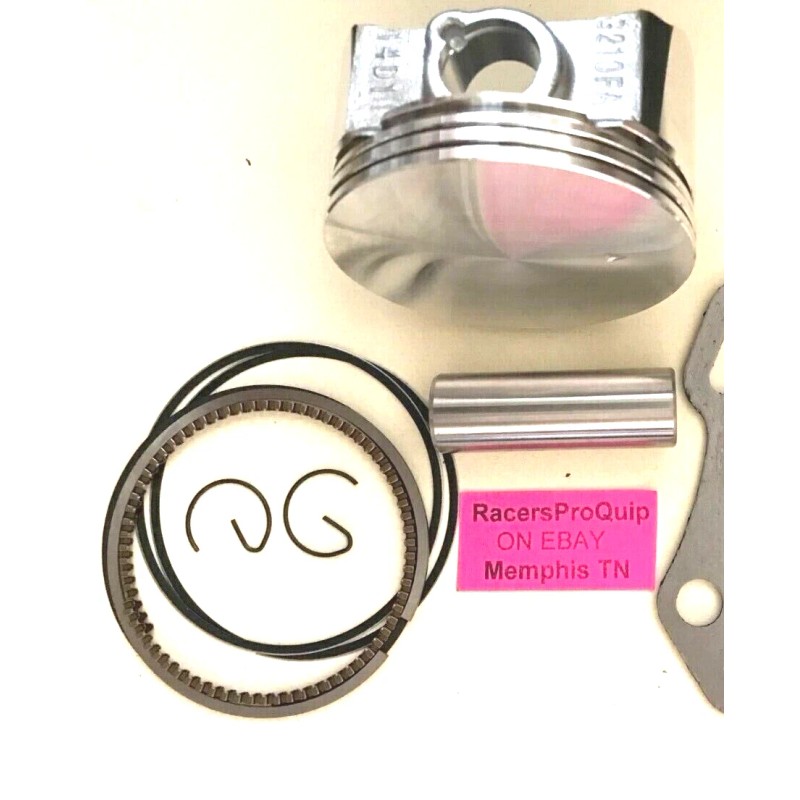 RacersProQuip Predator 224 236cc Flat Top Piston Kit +.080 (2.835)