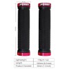 LYCAON Bike Handlebar Grips Non-Slip-Rubber Adjustable Bicycle Handle Grip with